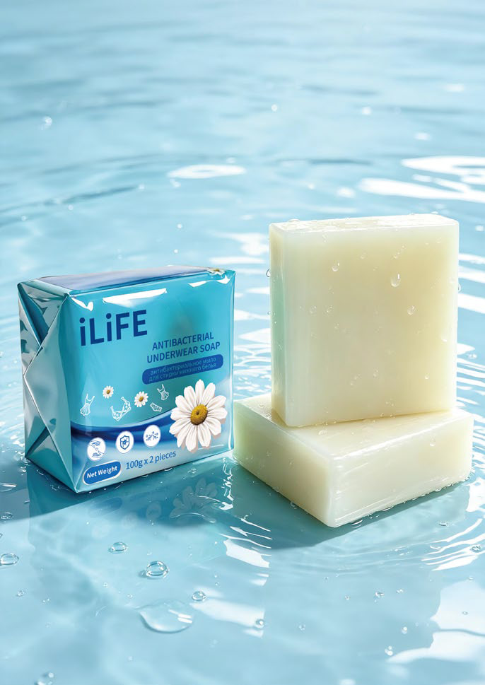 iLiFE სარეცხის საპონი (100 გრ * 2 ცალი)